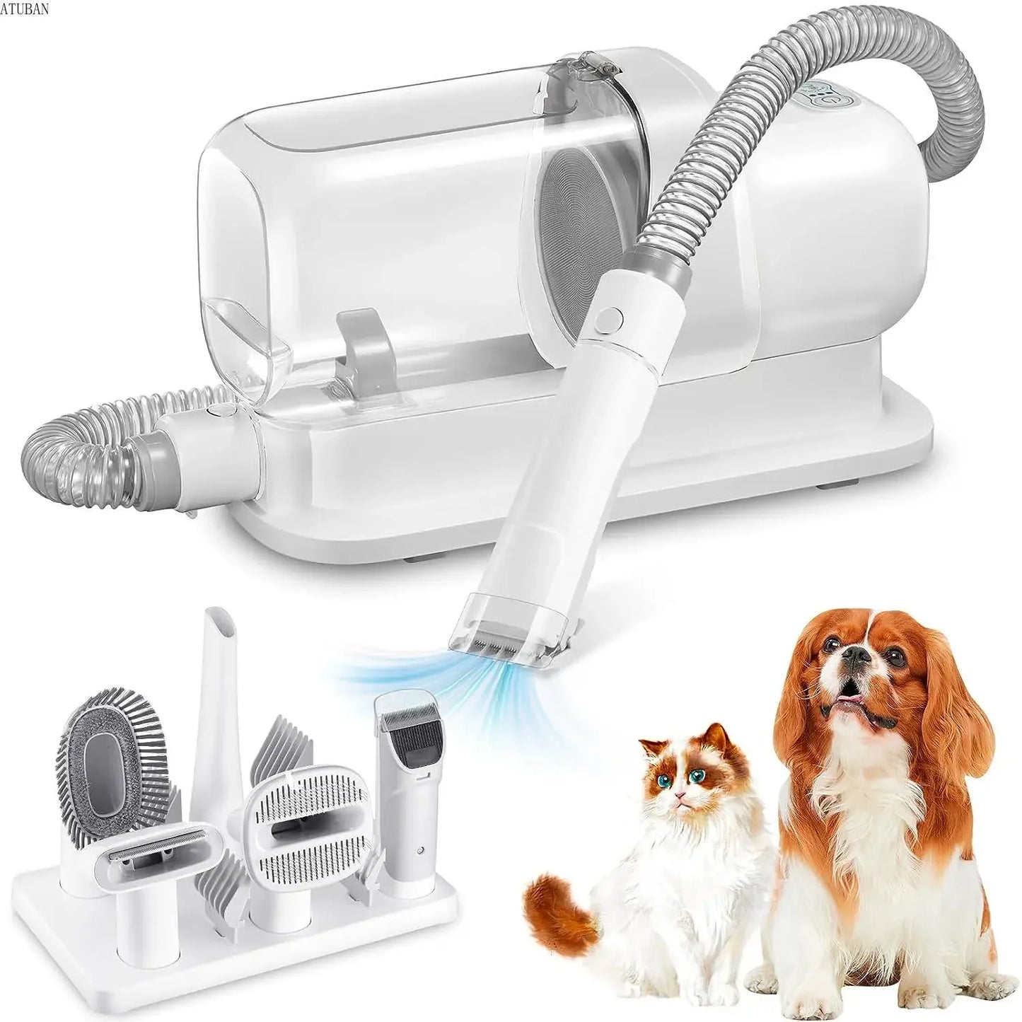 VIXO ATUBAN Pet GroomEase Vacuum Kit