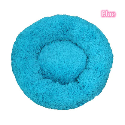 VIXO CozyNest Donut Pet Bed – Soft Bed for Cats & Small Dogs