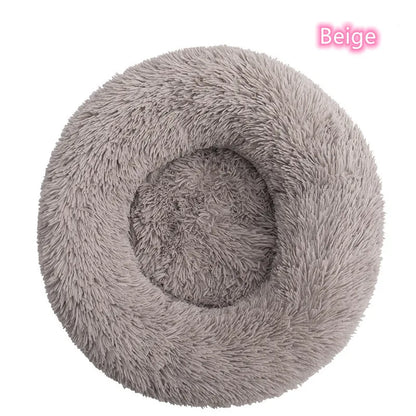 VIXO CozyNest Donut Pet Bed – Soft Bed for Cats & Small Dogs
