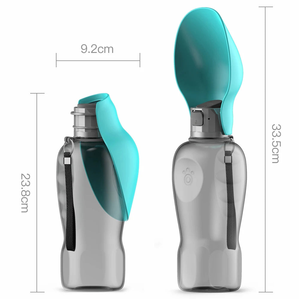 VIXO AquaGo 800 ml Portable Pet Water Bottle