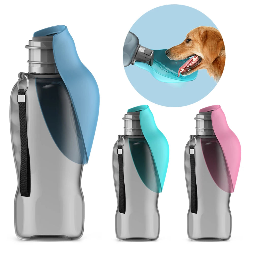 VIXO AquaGo 800 ml Portable Pet Water Bottle